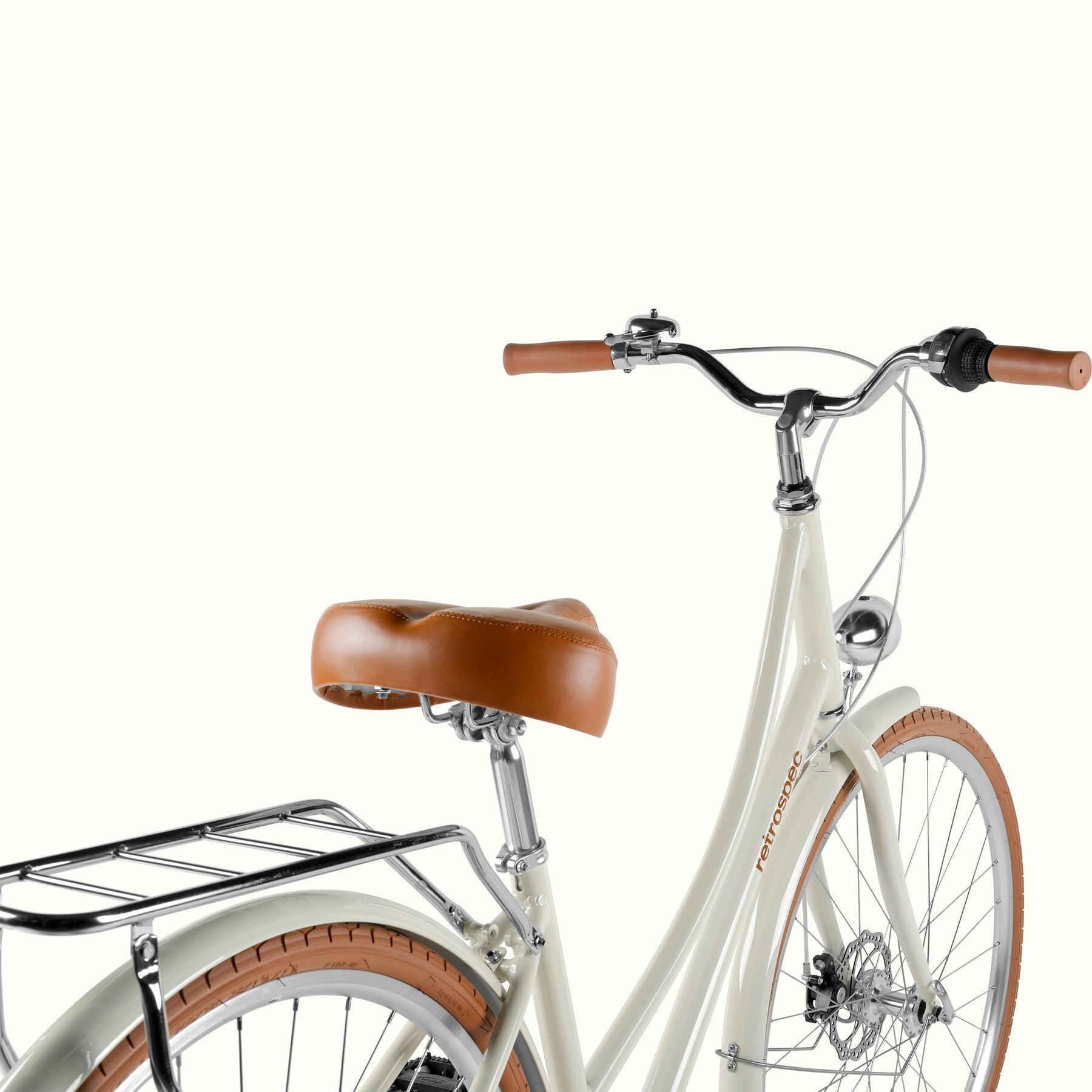 2024 Beaumont Plus City Bike - ST 8 Speed - Eggshell