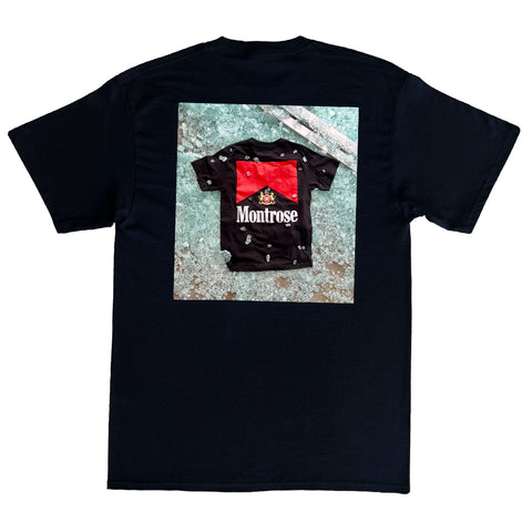 Mt. Rose Sunset Tee - Black w/Orange