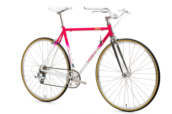 4130 Road Rose Edition (Townie Bars) – Ham Cycles - Main Image