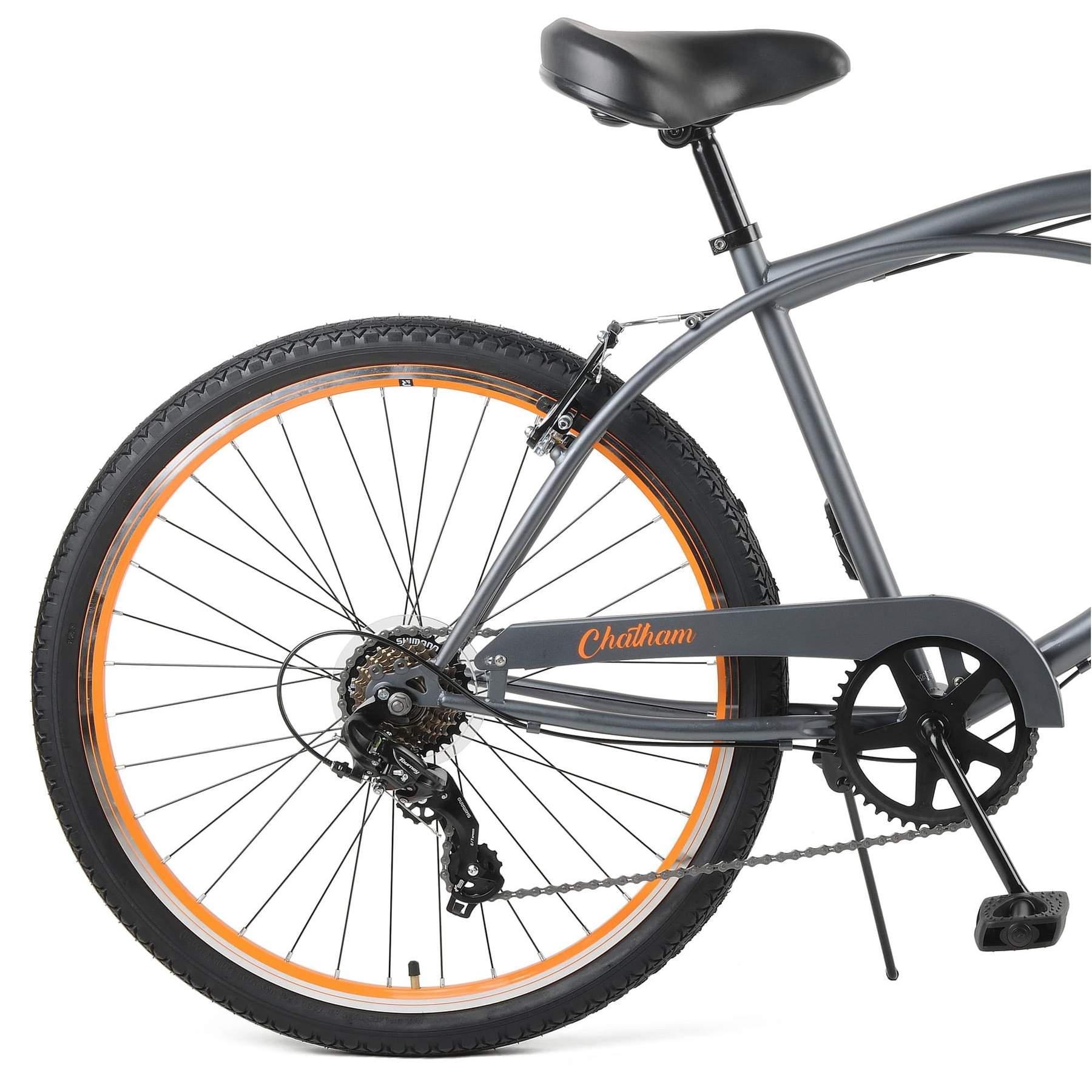 Chatham Cruiser 7Speed - Matte Graphite/Orange