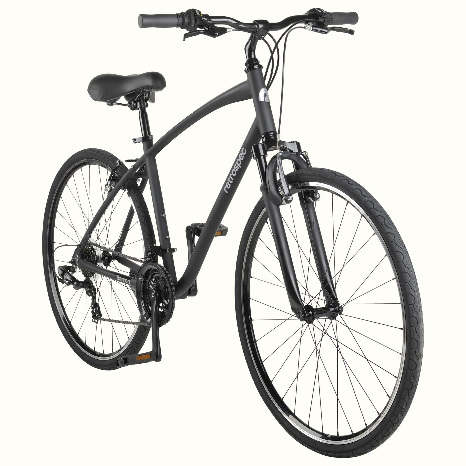 Barron Hybrid Bike - Black
