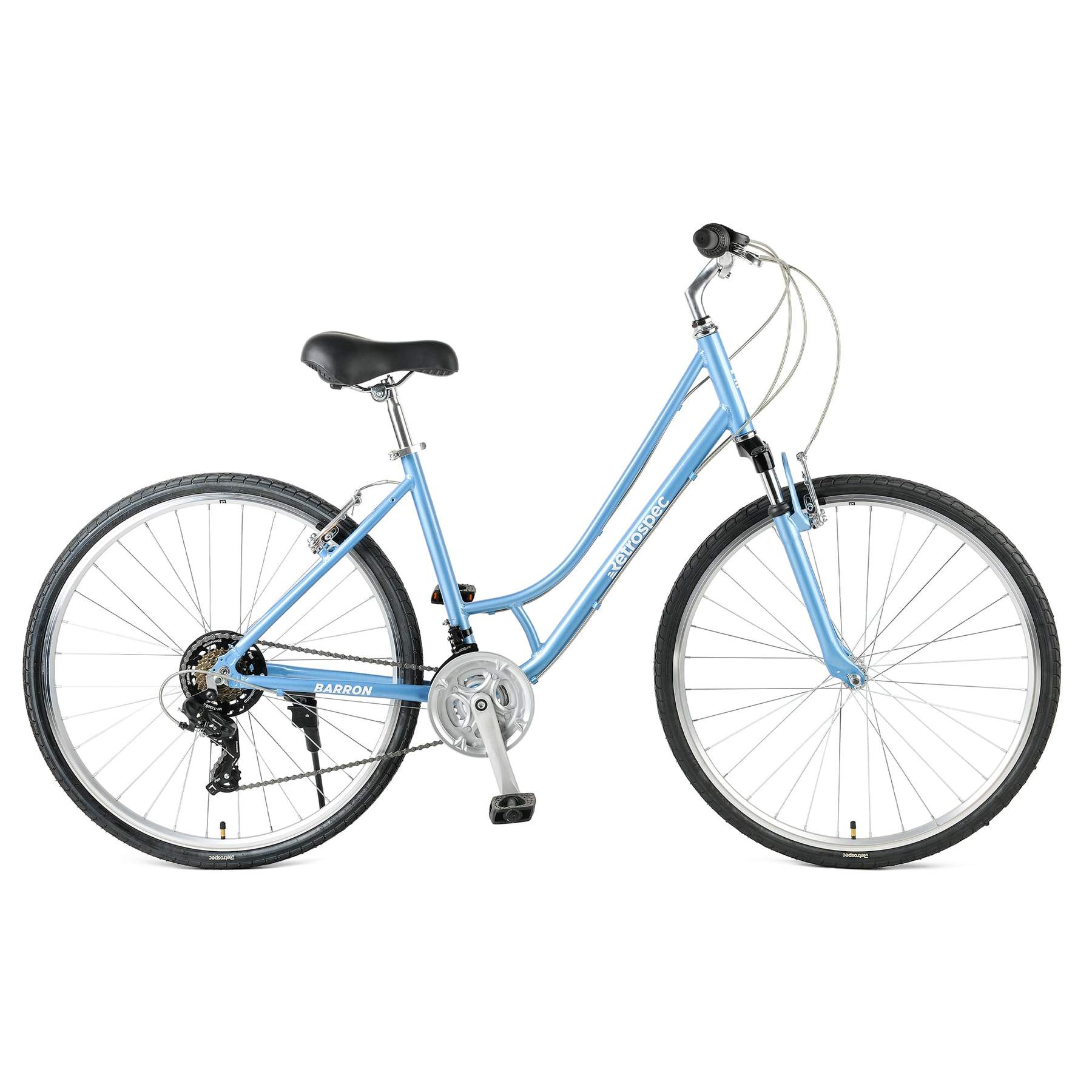 Barron Hybrid Step-Thru - Glacier Blue