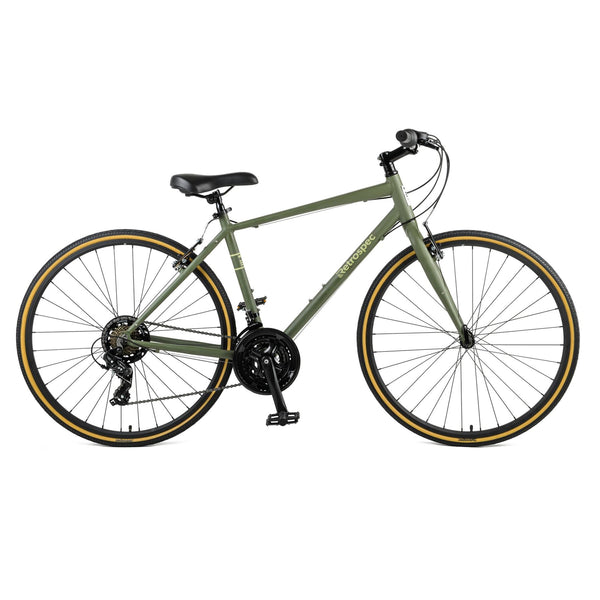 Atlas Hybrid Bike Matte Forest Green – Ham Cycles
