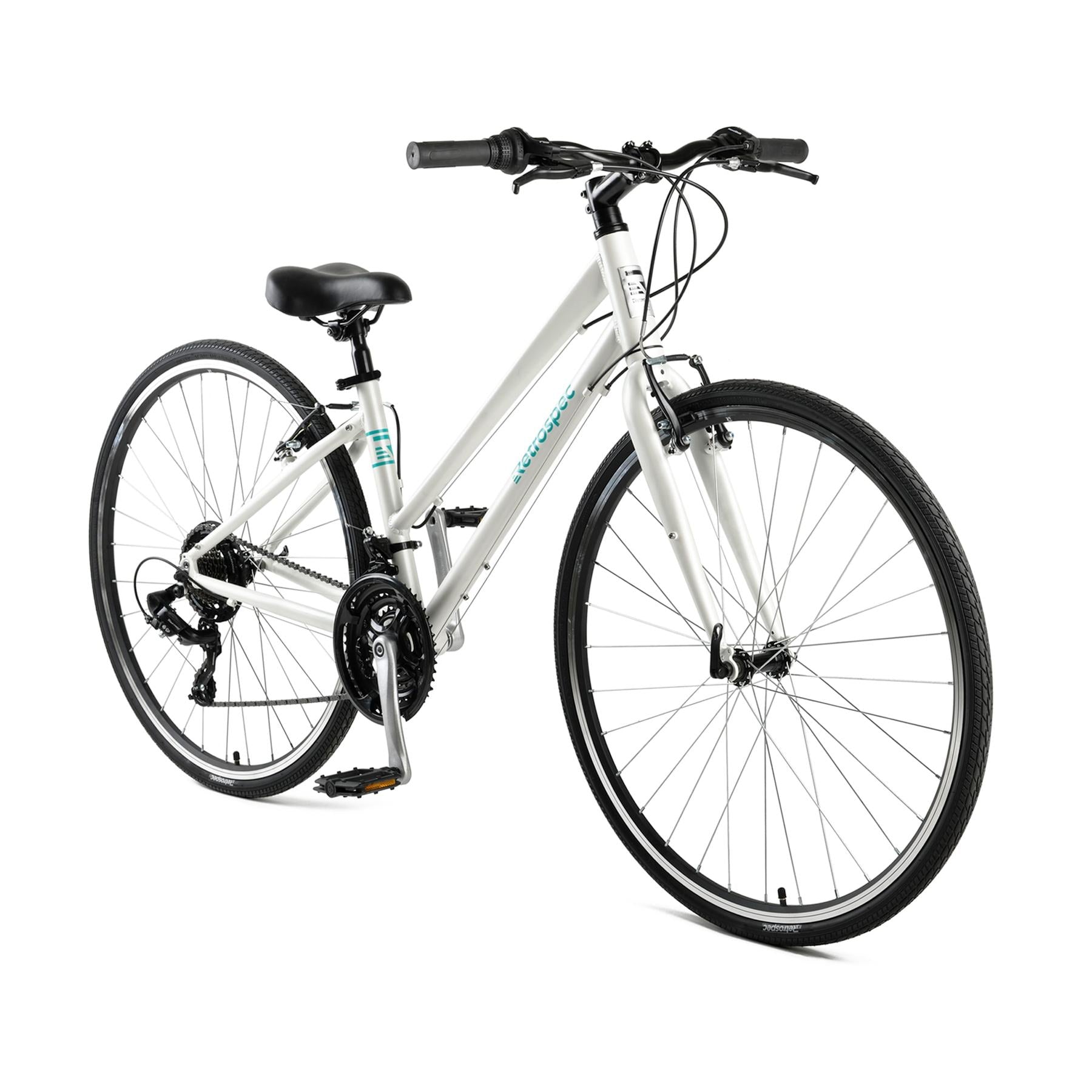 Atlas Hybrid Bike, Step-Thru - Matte White