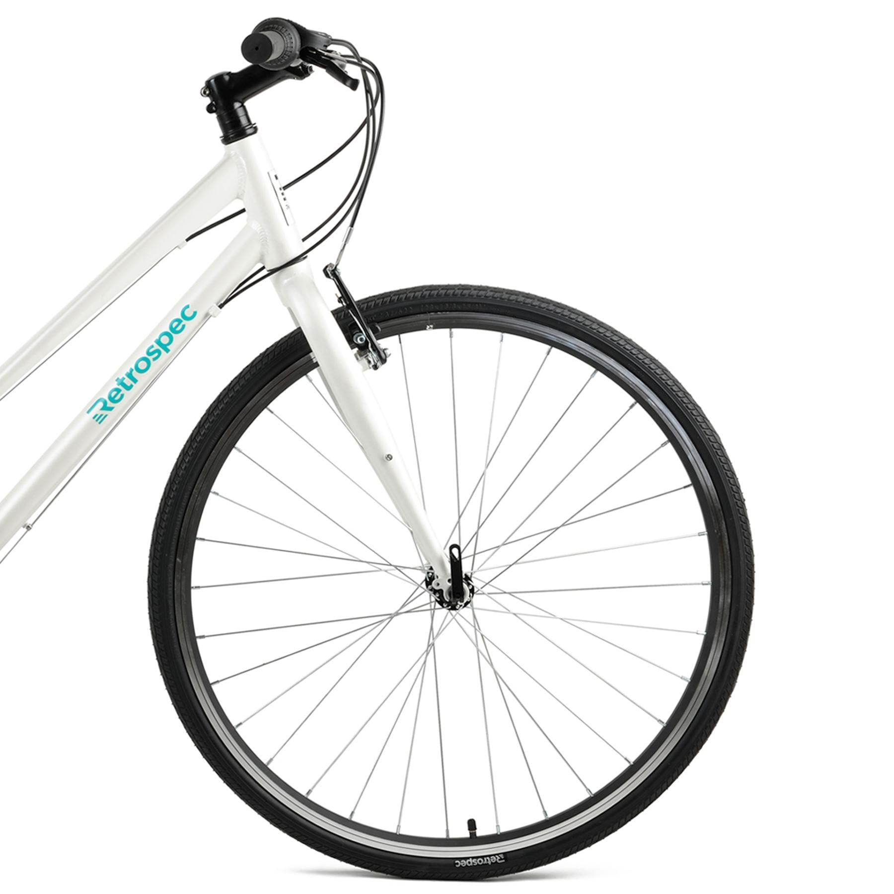 Atlas Hybrid Bike, Step-Thru - Matte White