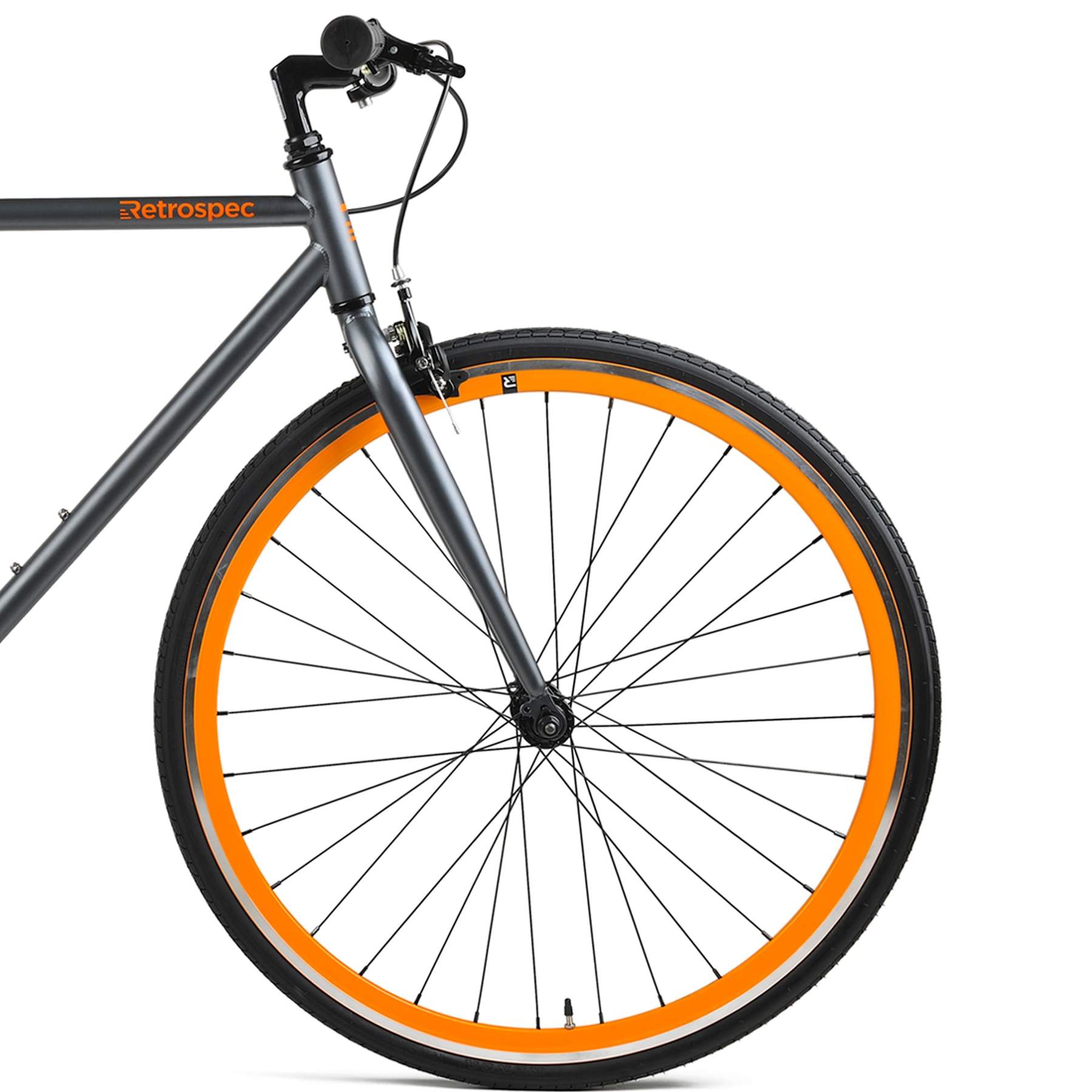 HARPER SINGLE SPEED/FG - Graphite/Orange