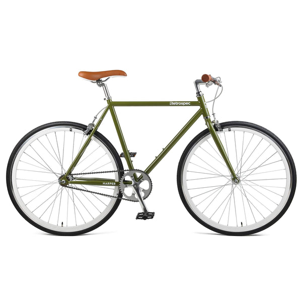 HARPER SINGLE SPEED FG Sage Green Ham Cycles