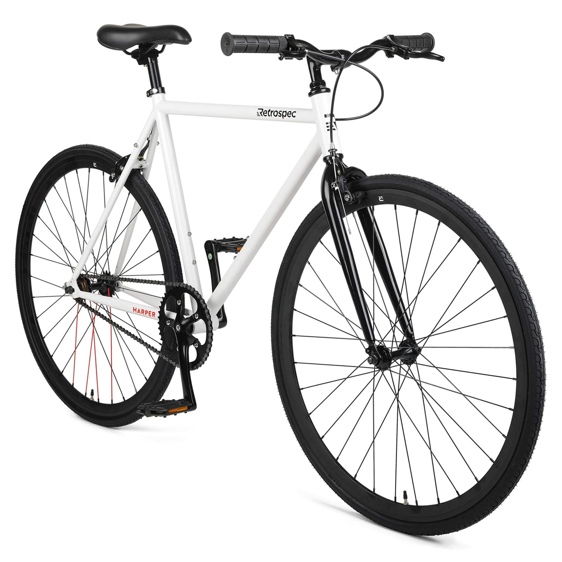 HARPER SINGLE SPEED/FG - White/Black