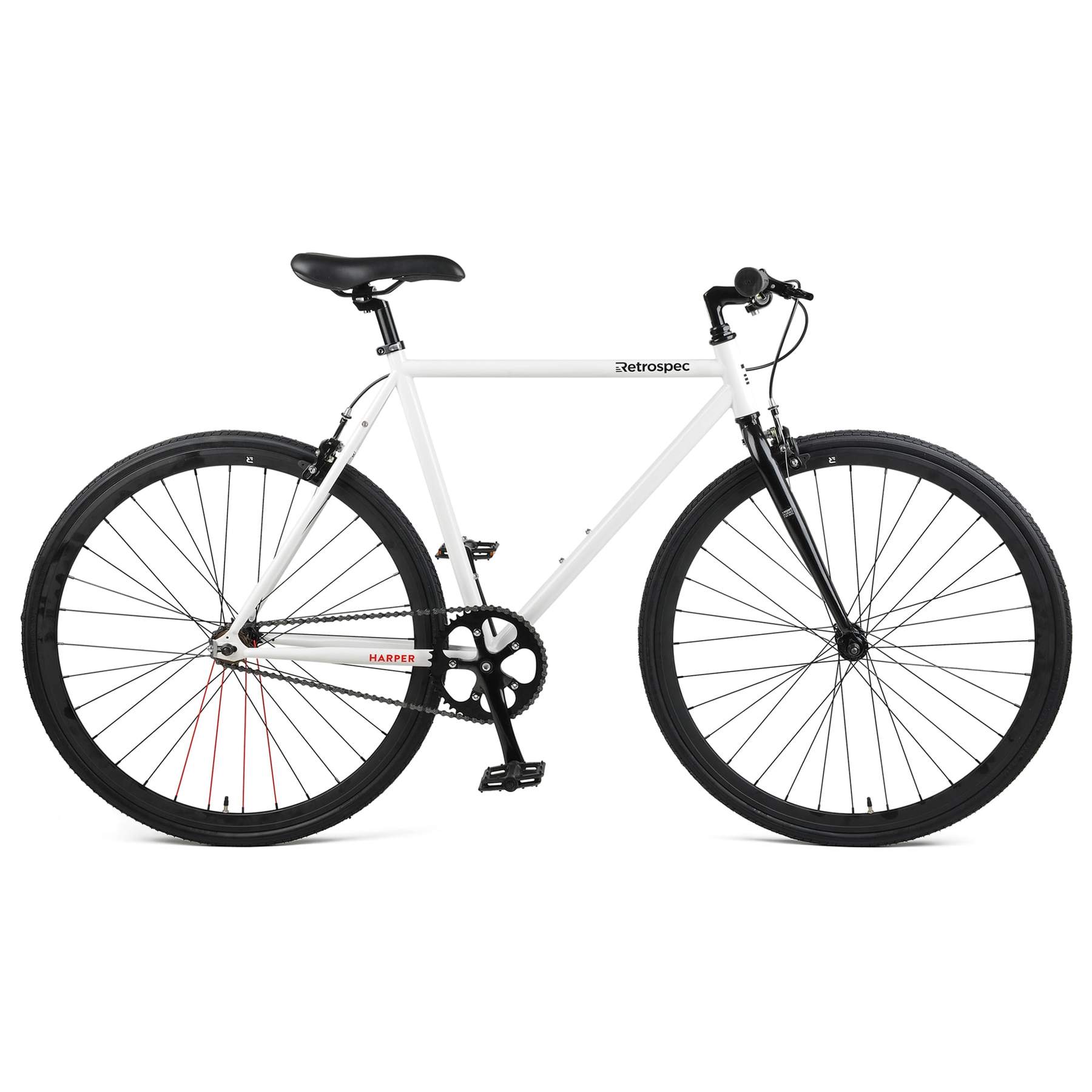 HARPER SINGLE SPEED/FG - White/Black