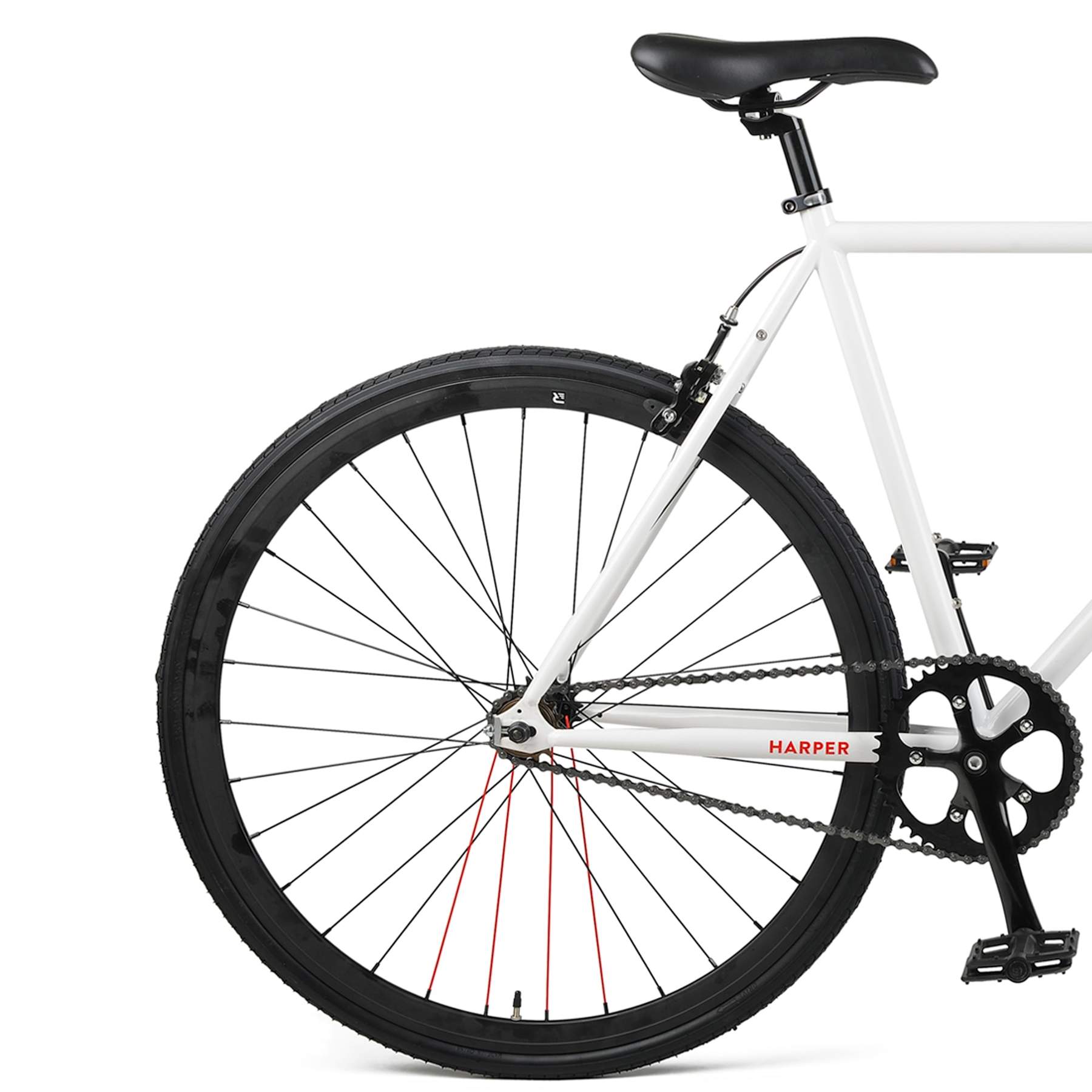 HARPER SINGLE SPEED/FG - White/Black