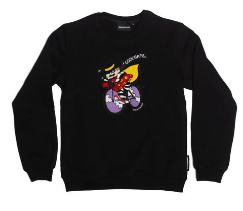 Mt. Rose Sunset Tee - Black w/Orange