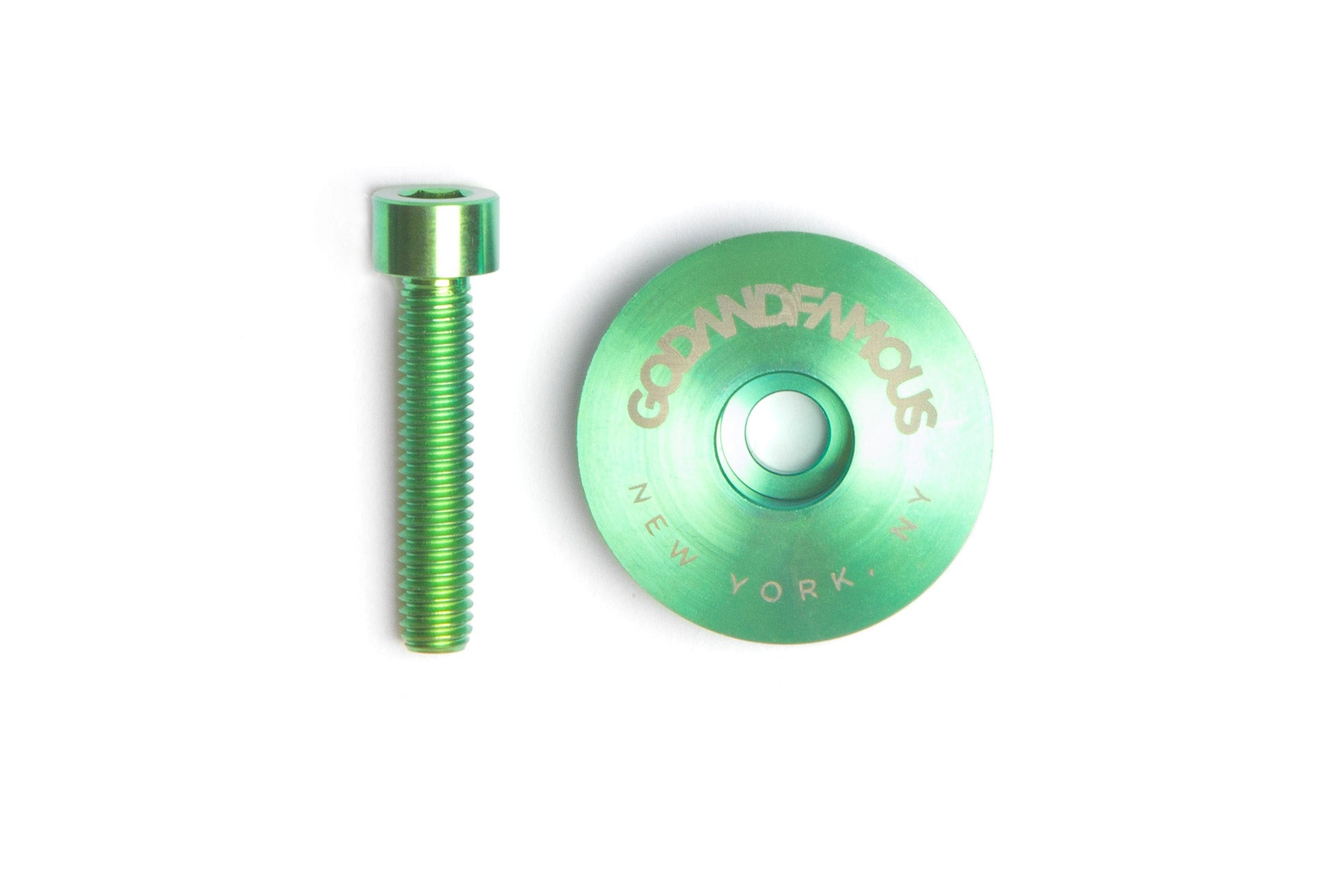 Team Titanium Top Cap - Green