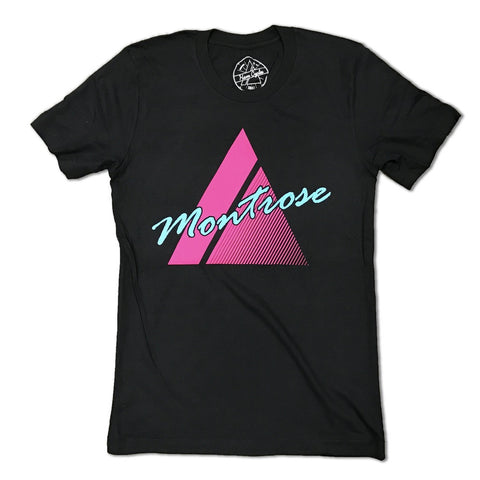 Mt. Rose Sunset Tee - Black w/Orange