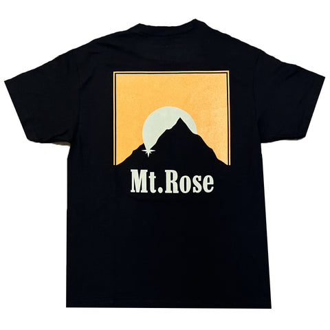 Mt. Rose Sunset Tee - Black w/Teal