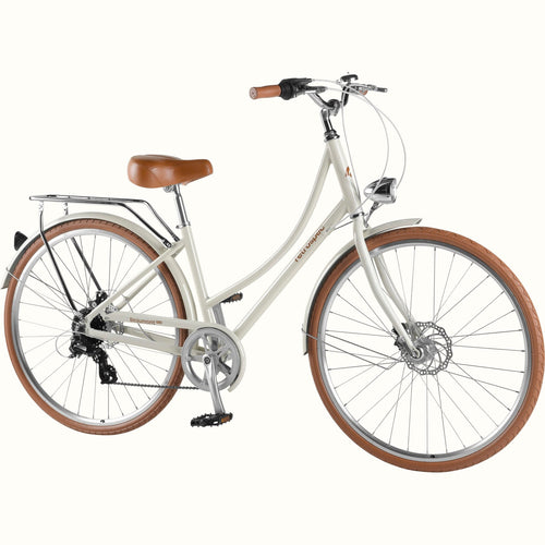 2024 Beaumont Plus City Bike - ST 8 Speed - Eggshell