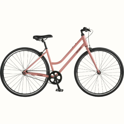 Harper Single Speed Step Through Bike - Mauve