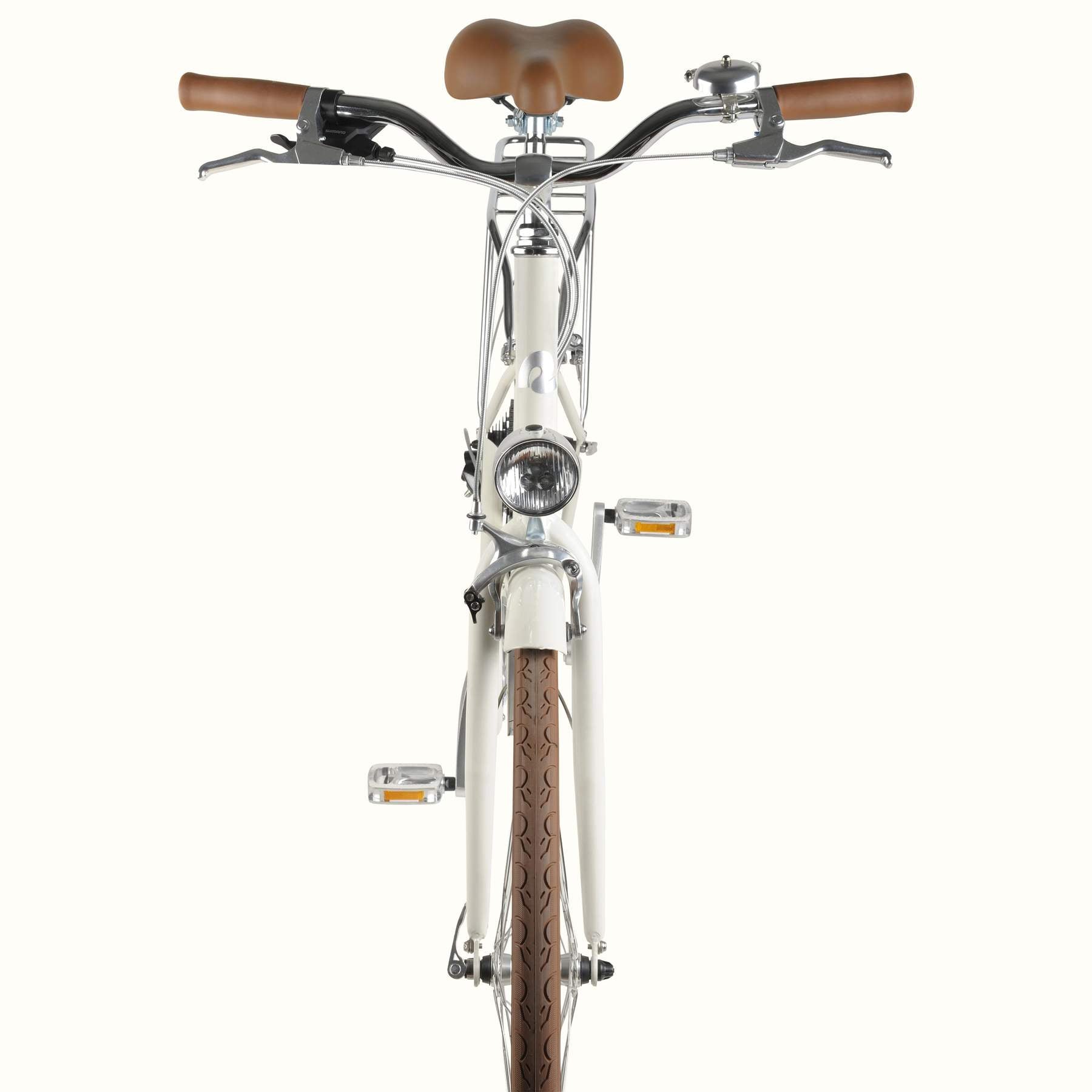 Beaumont Plus City Bike - Step Through 8 Speed - Eggshell