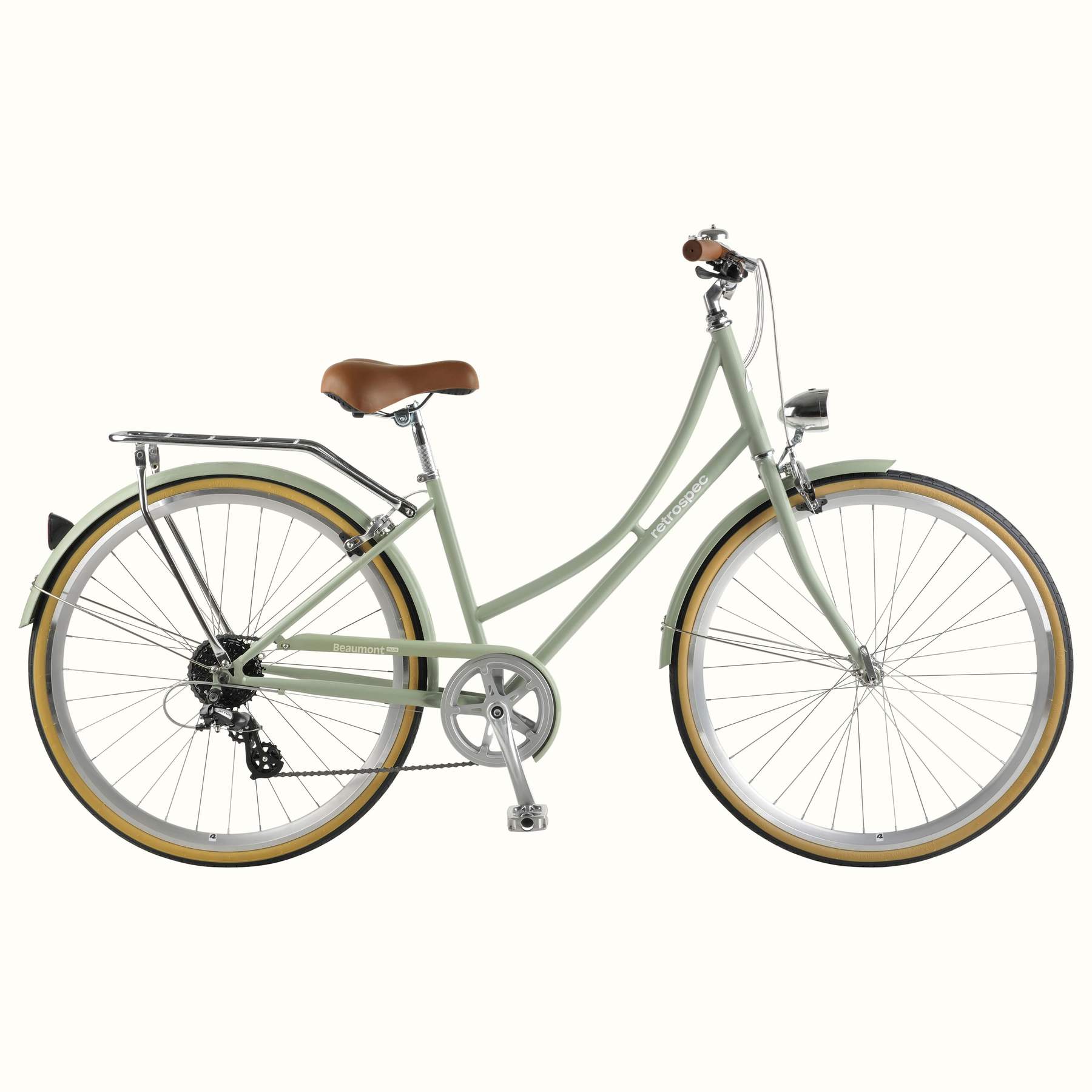 citybike mintgrün Beaumont Plus City Bike - Step Through 8 Speed
