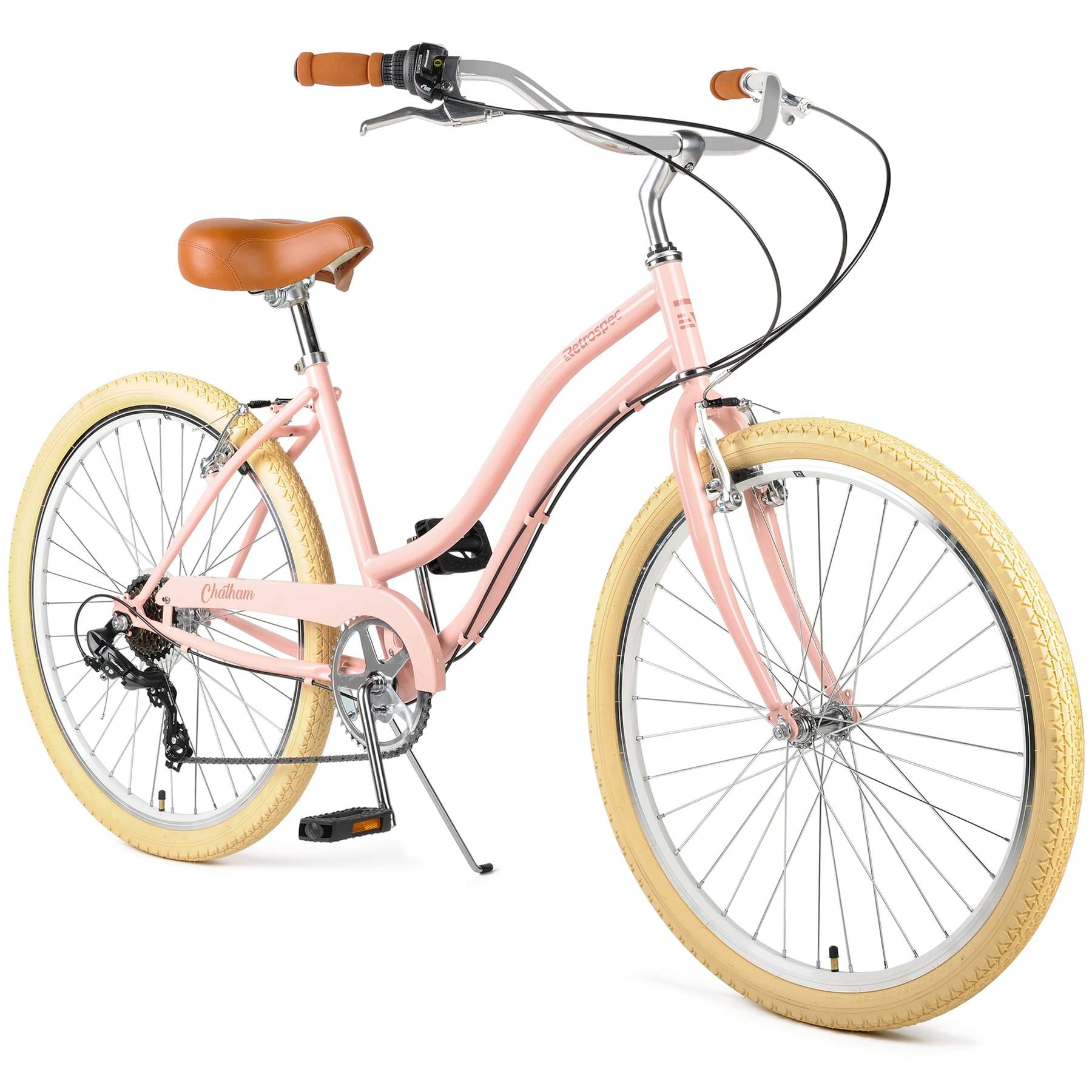 CHATHAM CRUISER 7SPEED Step-Thru Blush Pink – Ham Cycles
