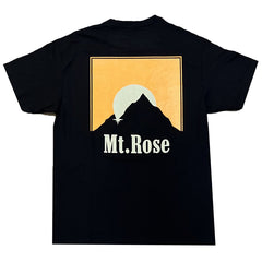 Mt. Rose Sunset Tee - Black w/Orange